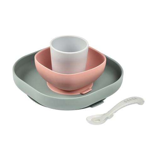 BEABA Silicone Suction Meal Set