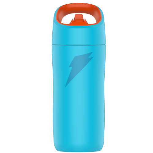 Gatorade Kid's Rookie 12 oz Stainless Steel Water Bottle, Blue