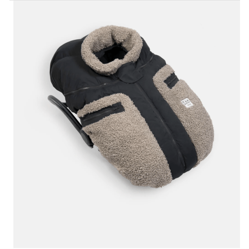 Car Seat Cocoon - Teddy Appliqué