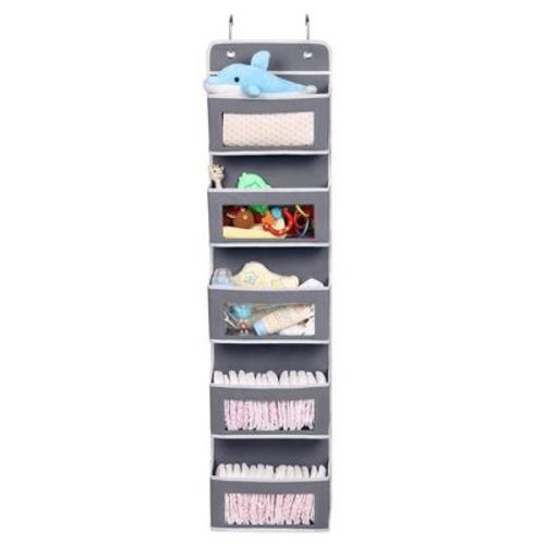 MOVSSOU Over The Door Pocket Organizer Hanging Storage Bag