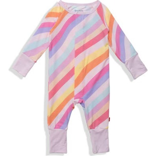Pink Shine Convertible Footie