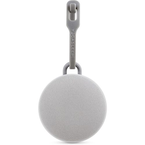 Yogasleep Hushh 2 Portable Sound Machine for Baby & Kids, New Reinforced Clip, Backlit Buttons, Night Light, 6 Soothing Natural Sounds, Easy to Use Timer, Volume Control, Toddler Lock, Noise Canceling