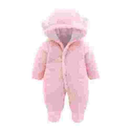 TAIAOJING Baby Girls' Hooded Jacket Boys Winter Cute Warm Jumpsuit Romper Outwear Windbreaker Coat 0-3 Months