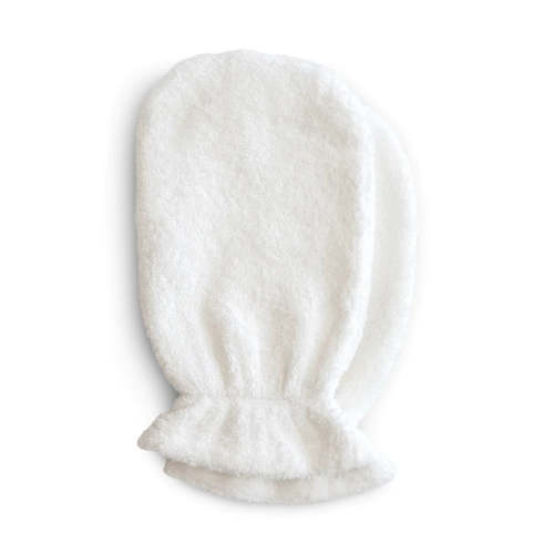 Organic Cotton Bath Mitt – Apple Blossom Baby And Decor