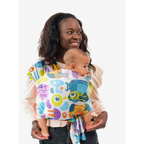 Disney Pixar Monsters Inc. Mash-up Moby Wrap Featherknit Baby Wrap Carrier
