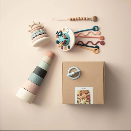 Baby Montessori Toys Gift Set | Infant toys | Moonkie