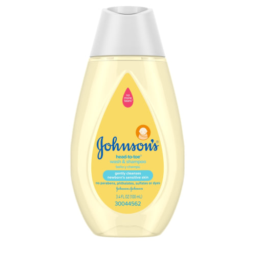 Johnson's Head-to-Toe Wash and Shampoo, 3.4 oz