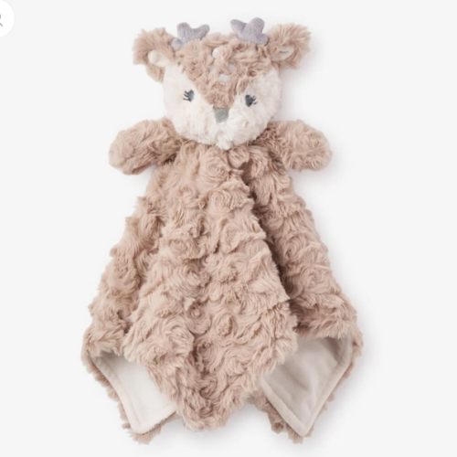 Plush Fawn Baby Security Blanket
