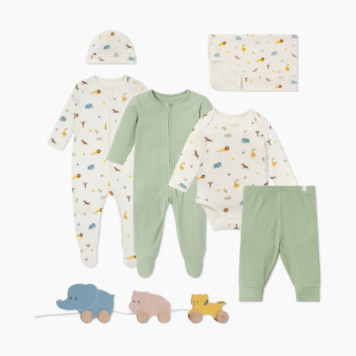 MORI Safari Supreme Set - Multi Color, 0-3 M