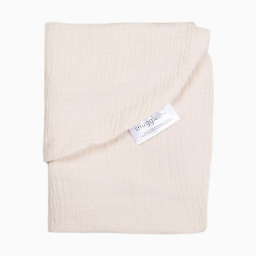 Infant Lounger Curve Muslin Cover - Natural