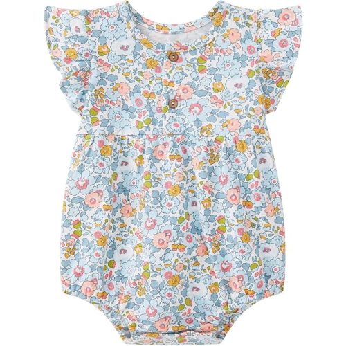 pureborn Baby Girls Boys Bodysuit Super Soft Cotton Romper 0-24 Months