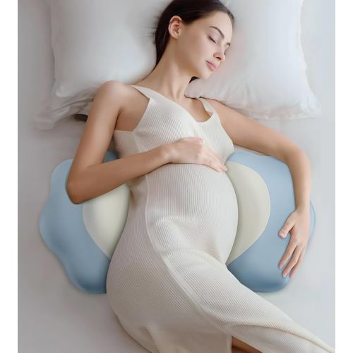 Pregnancy Pillows for Sleeping, Memory Foam Maternity Pillow Support for Back Belly HIPS, Adjustable Travel Wedge Pillow for Pregnant Women, Side Sleeping Pregnant Pillows with Cooling Pillowcase