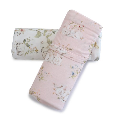 Bubba Blue Jersey Wrap 2 Pack Sleeping Bunny