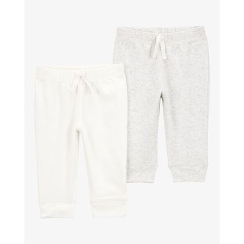 Baby 2-Pack Pull-On Pants - Ivory - Carter's | Carter's
