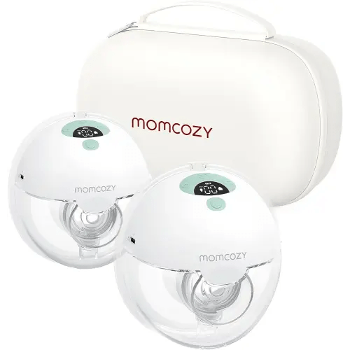  Momcozy Seamless Pumping Bra Hands Free, Comfort and