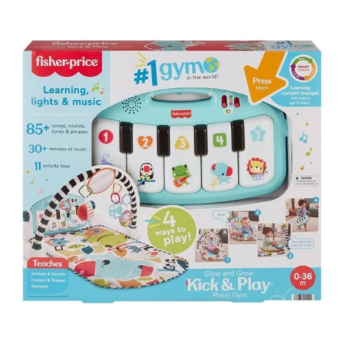 Glow and Grow Kick & Play Piano Gym