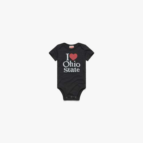 I Heart Ohio State Baby One Piece