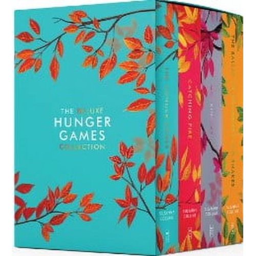 Suzanne Collins: Hunger Games Box Set (Deluxe Edition with Stenciled Edges) (Hardcover)