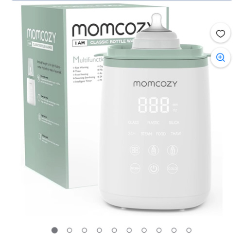 Momcozy Chauffe-Biberon, chauffe-biberon 6 en 1 pour Lait Maternel, Stérilisateur à Vapeur, Compatible avec les Biberons Dr. Brown's, Philips AVENT et Comotomo. - Walmart.ca