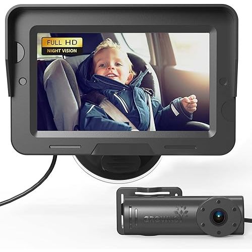 HD Baby Camera with Wide-Angle Lens, Brightness Control, Easy Installation