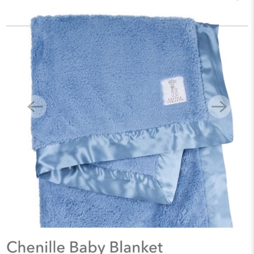 Chenille Baby Blanket