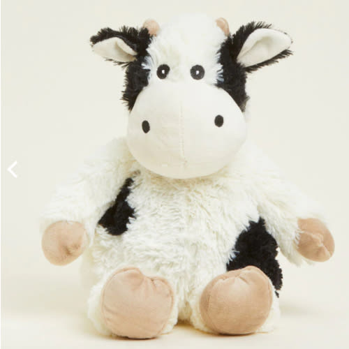 Microwavable Black and White Cow Warmies | Warmies USA