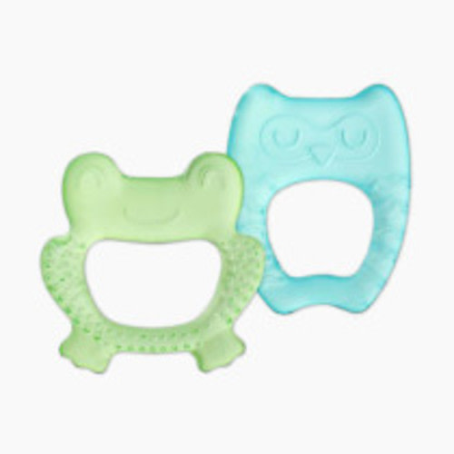 GREEN SPROUTS Cool Nature Teether (2 Pack) - Green/Aqua