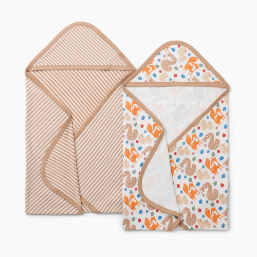 Small Story Towels 2 Pack - Wildy Cute, 0-24