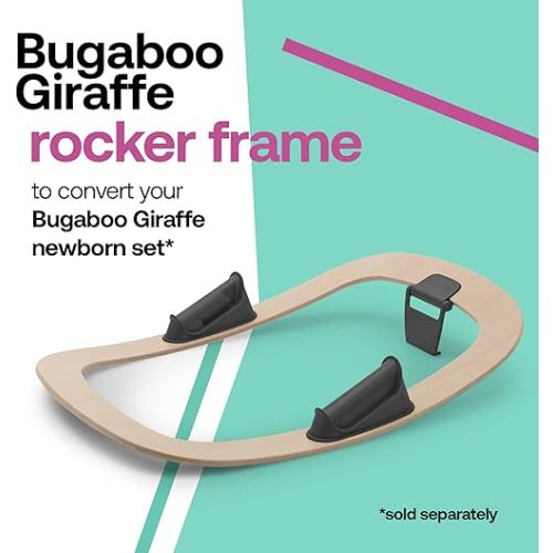 Bugaboo Giraffe Rocker for Giraffe Chair (Natural Wood)