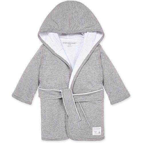 Burts Bees Baby Unisex-Child Hooded Bathrobe