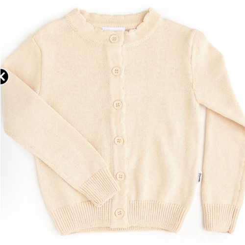 Cream CARDIGAN – Gigi and Max