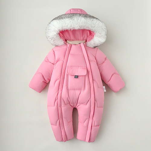 Girls Winter Snowsuit Insulated Padded Jumpsuit with Attached Mittens and Booties Double Zipper for Baby Toddler Warm Outfit Girls Snow Bibs Size 6 Girls Short Pants Snow Suit Girl 7 Girls Large Snow - Walmart.ca
