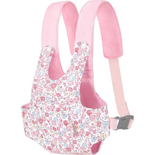 GAGAKU Baby Doll Carrier - Pink Flowers