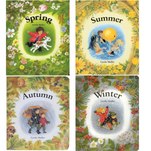 Four Seasons | Gerda Muller | Board Books | Spring, Summer, Autumn, Winter