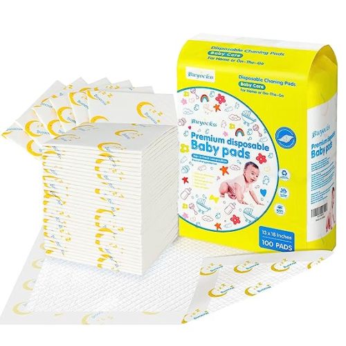Baby Disposable Changing Pads 100 Count