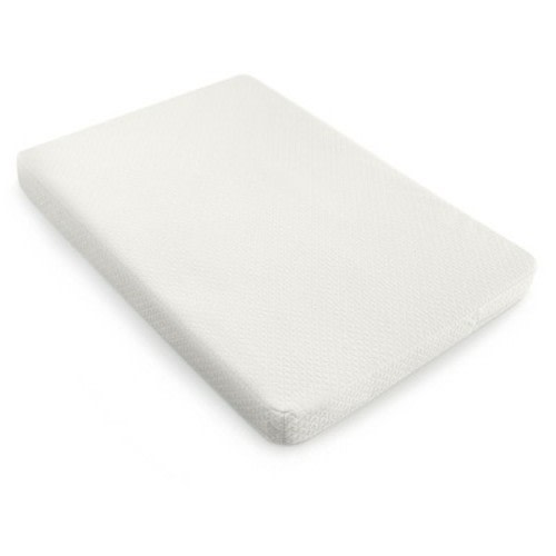 Costway 38'' x 26'' Dual Sided Pack and Play Baby Mattress Pad w/ Removable Washable Cover