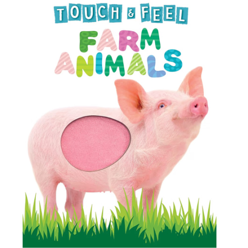 Touch and Feel Farm Animals - Novelty Book - Children's Board Book - Interactive Fun Child's Book