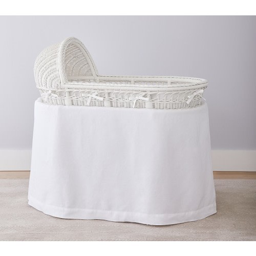Linen Bassinet Skirt