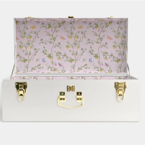 Petite Trunk - White - Sylvia's Summer / Embroidery