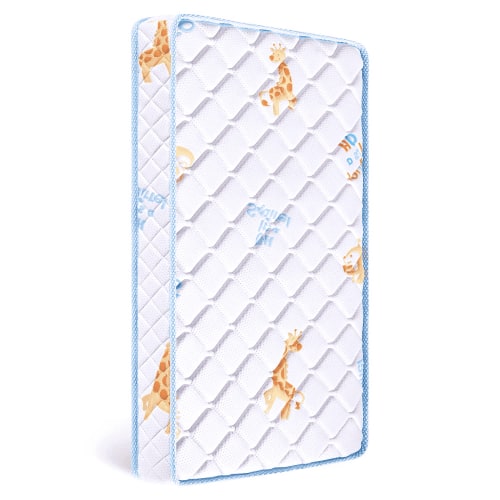 Breathable Baby Crib & Toddler Mattress, Firm and Soft Support, Skin-Friendly & Hypoallergenic Fabric, Fits Standard Cribs & Toddler Beds - 52x27.6x5 inch