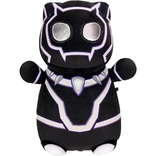 Squishmallows Original Marvel Spidey and His Amazing Friends 10in Black Panther HugMees – Ultrasoft Official Jazwares Plush (Medium-Sized)