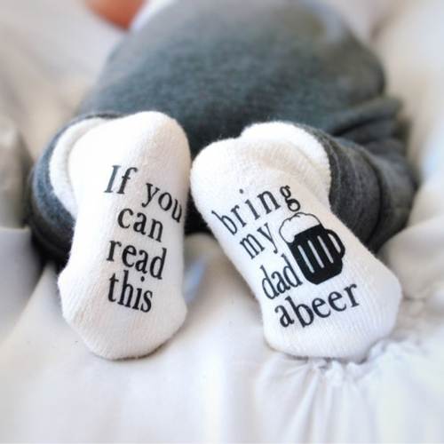 If You Can Read This Baby Socks, Beer Gifts For Dad