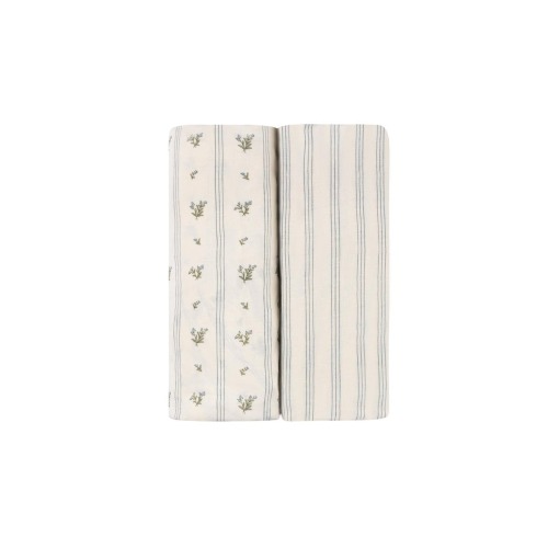 Baby Fitted Bassinet Sheet 2 Pack