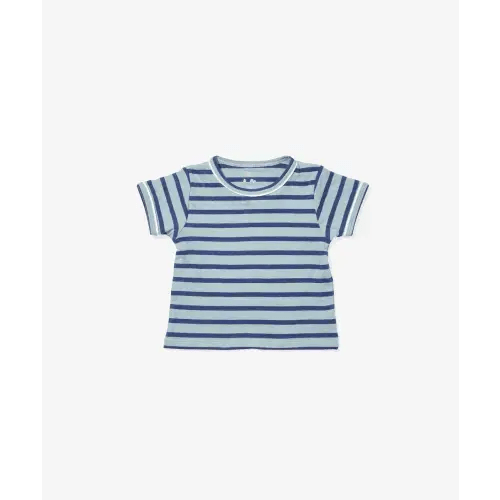 Willie Baby Sport T-Shirt in Sky Stripe | Oso & Me