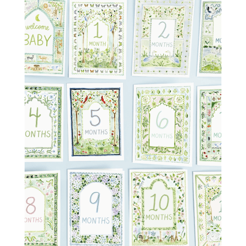Baby Milestone Cards: Whimsical Set (Restocking July 2025)