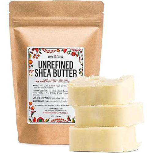 Raw Shea Butter - 100% Pure African Shea Butter - Unrefined Moisturizer