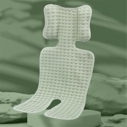 TAKTUK Summer Ice Cushion,Car Seat Cooler Pad,Seat Cooling Pad For Baby,Baby Stroller Seat Pads Baby Stroller Gel Cooler Pad Breathable Baby Car Seat Cooler Pad Ice Silk Liners Ice Seat Cooler,Green