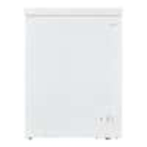 Vissani 5.0 cu. ft. Manual Defrost Chest Freezer with LED Light in White Garage Ready HMCF5W5