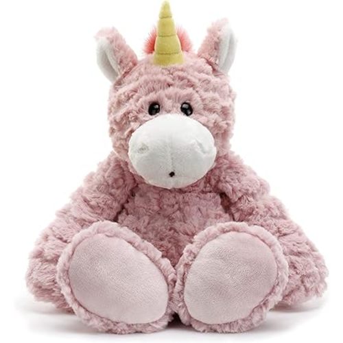 DEMDACO Magellica Mellow Fellows Unicorn Pale Pink Children's Plush Stuffed Animal Toy
