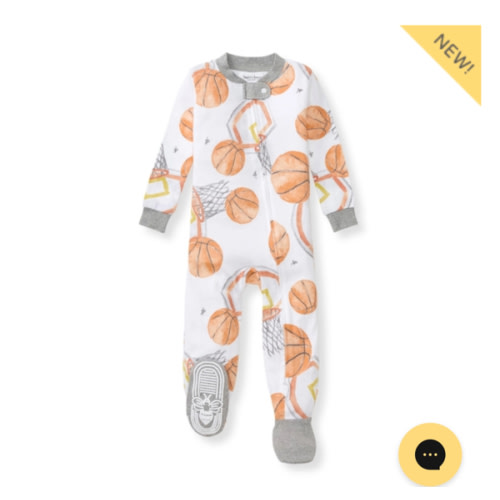 Basketball Organic Baby Sleeper